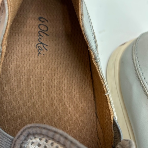 Women's Olukai Pehuea Slip-On Mesh Fabric Loafers Size 9.5 - Picture 3 of 7